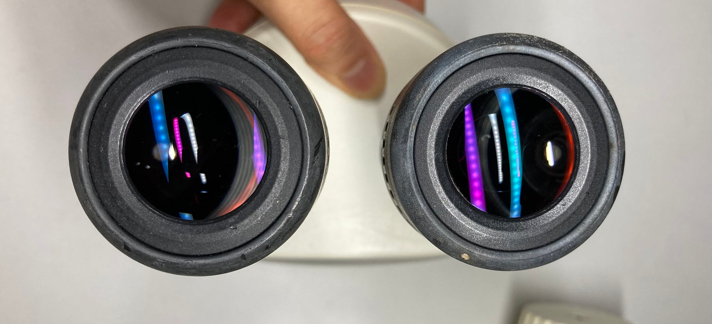 Leica MZ12.5 Stereo Microscope W/ 10X21B Eyepieces and PLANAPO 0.63X Objective