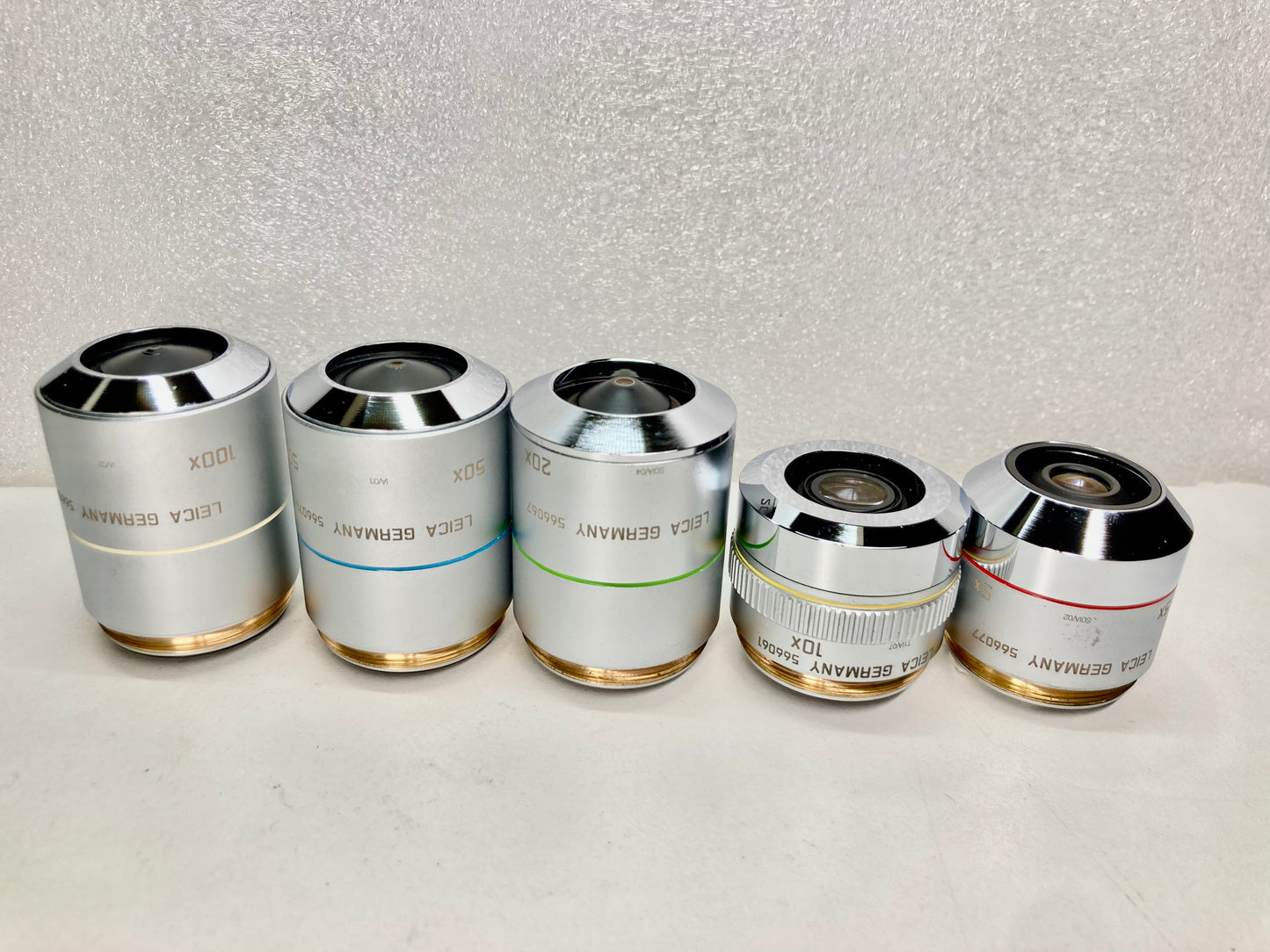 Leica N PLAN BD 5x 10x 20x 50x 100x ∞ /0 Infinity Microscope Objectives M32