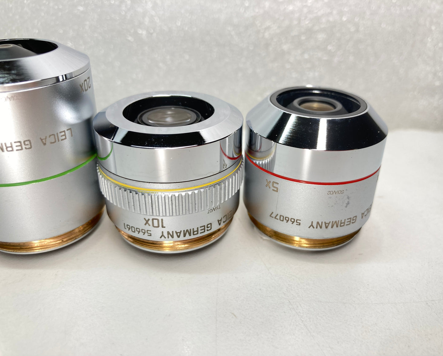 Leica N PLAN BD 5x 10x 20x 50x 100x ∞ /0 Infinity Microscope Objectives M32