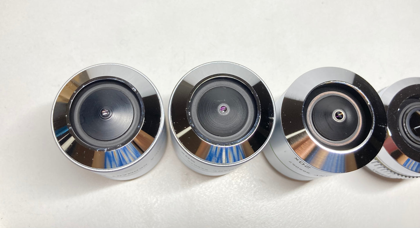 Leica N PLAN BD 5x 10x 20x 50x 100x ∞ /0 Infinity Microscope Objectives M32