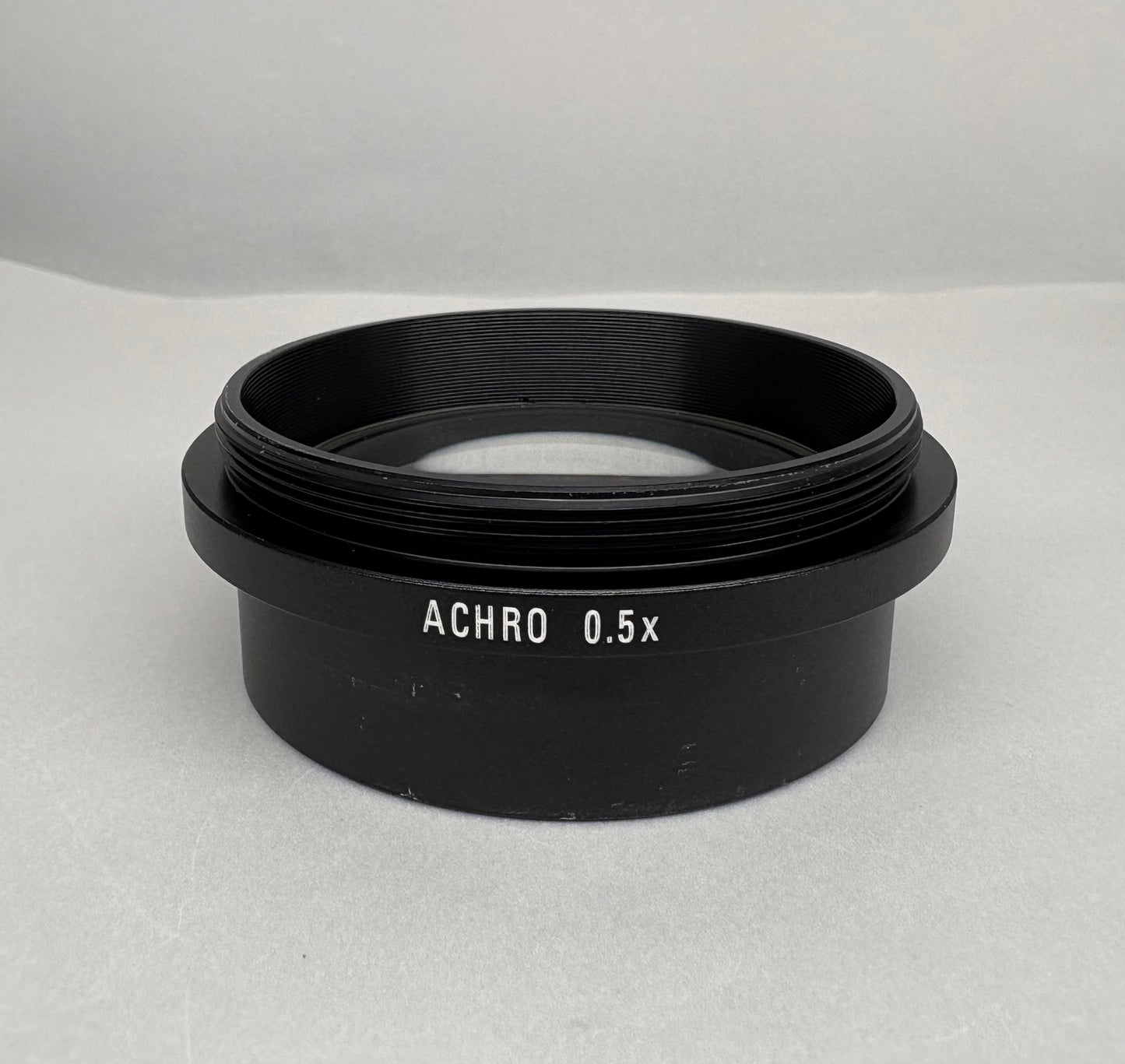 Leica Stereo Microscope Auxiliary Lens ACHRO 0.5x 10450192 f/M60 M80 etc.