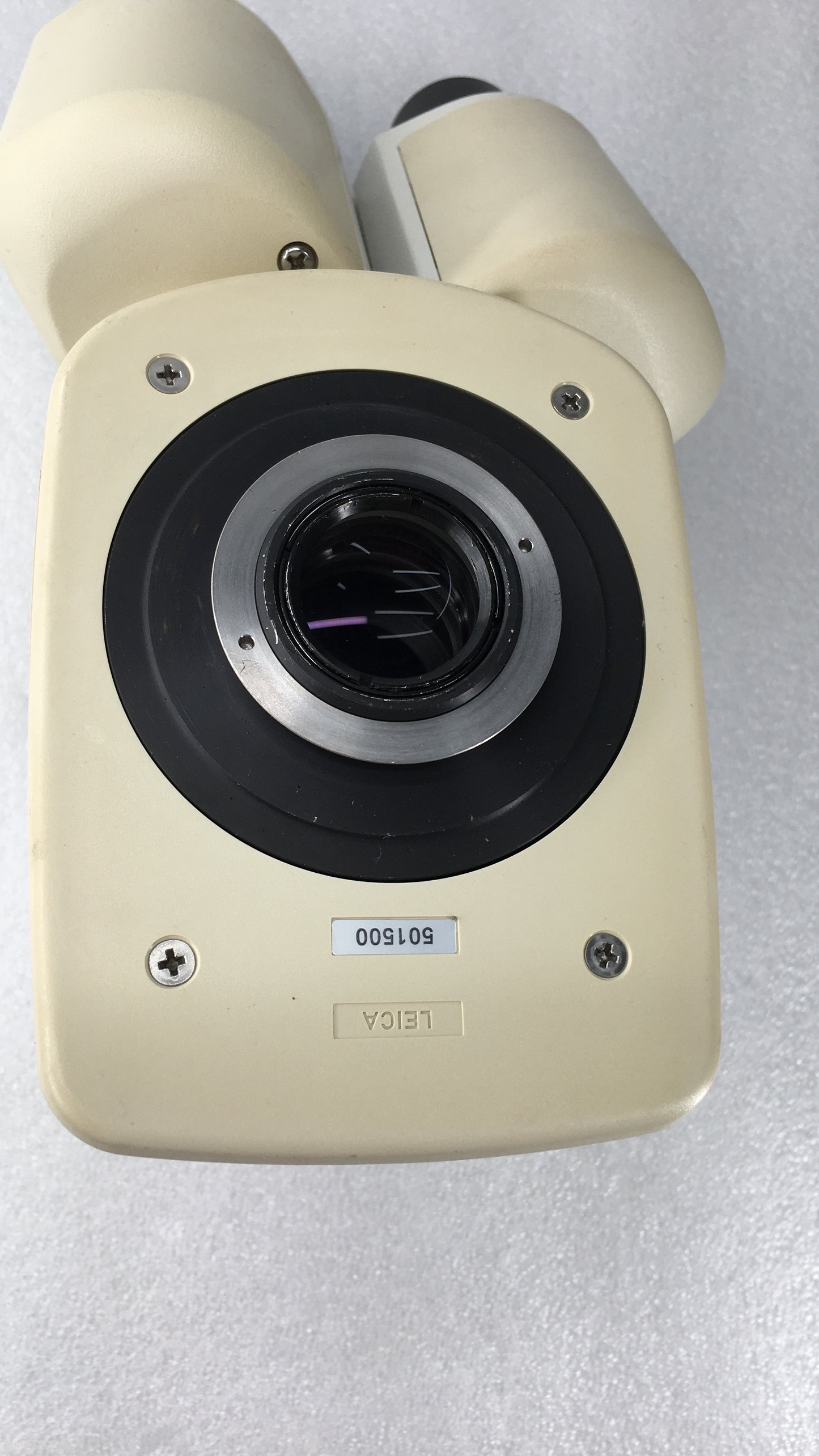 Leica Microscope Trinocular Head Infinity HC 501500 Eyepieces 30mm