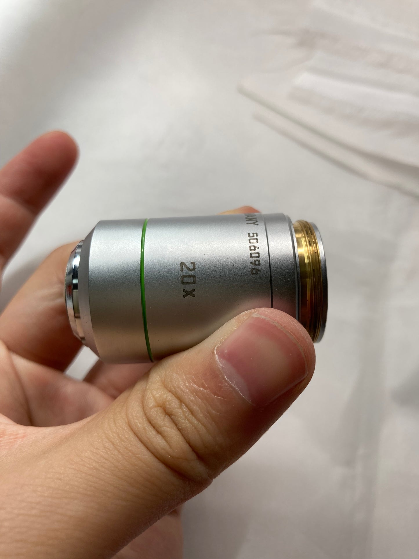 Leica Microscope Objective N Plan 20x /0.40 ∞/0.17 Infinity M25 Thread 506096