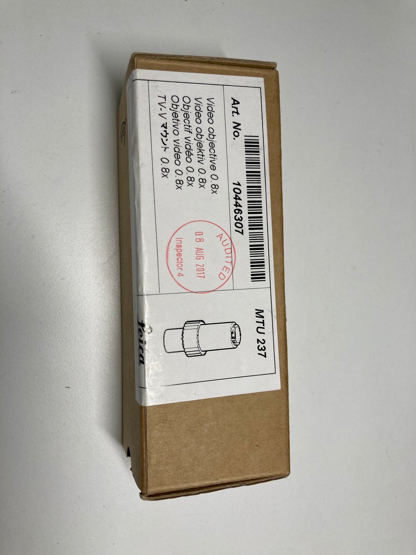 Leica Stereo Microscope C-mount Camera Adapter 10446307 0.8x