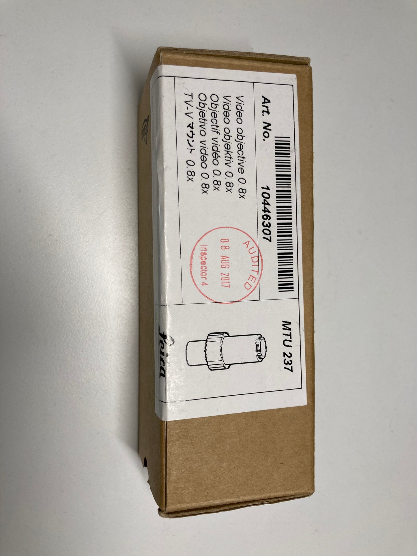 Leica Stereo Microscope C-mount Camera Adapter 10446307 0.8x