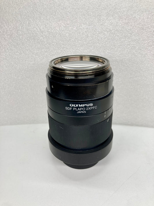 Olympus Stereo Microscope Objective SDF PLAPO 2x PFC NA0.3 WD 20mm f/ SZX16