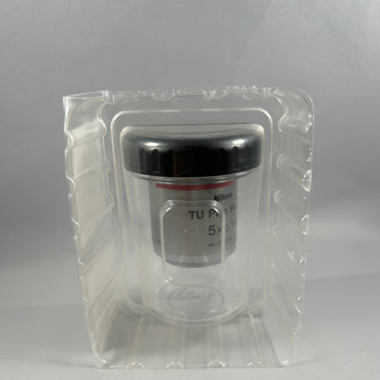 Nikon TU Plan Fluor 5X/0.15 OFN25 WD18 BD MUE42050 M32 Thread Microscope Objective