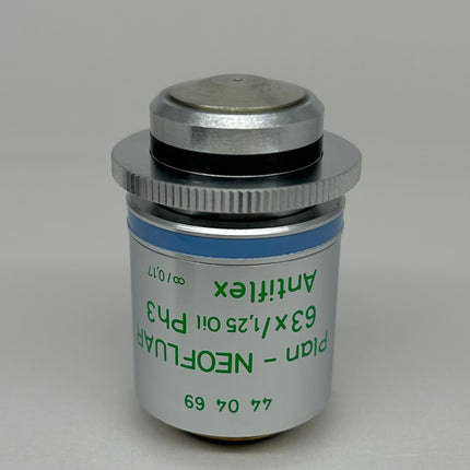 Zeiss Plan Neofluar 63x 1.25 Oil Ph3 Antiflex 440469 Objective