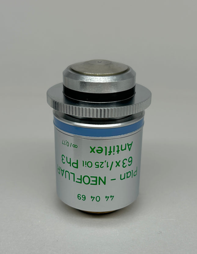 Zeiss Plan Neofluar 63x 1.25 Oil Ph3 Antiflex 440469 Objective