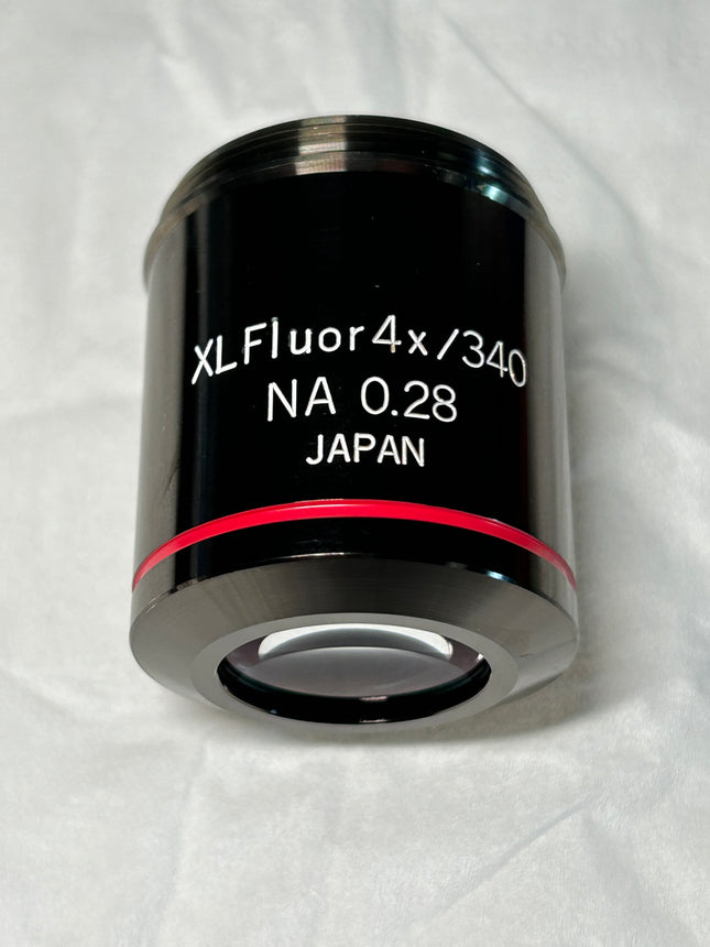 Olympus XL Fluor 4x/340 NA 0.28 Microscope Objective