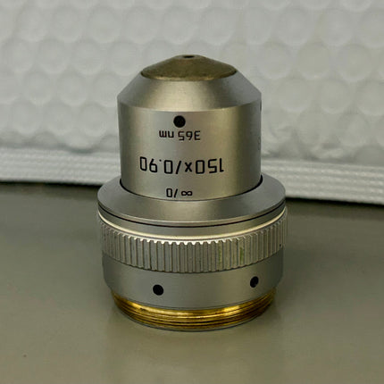 Leica Microscope Objective 150x0.90 365nm ∞/0 M32 Thread 767005