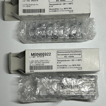 Nikon Microscope Analyzer Polarizer LV-PO & L-AN for Eclipse MBN66923 MBN66922