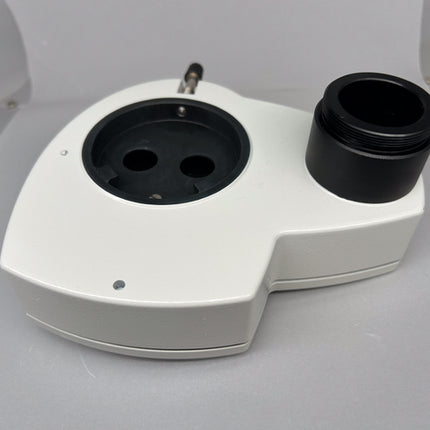 Leica Documentation Photo Tube HD Camera Port 10446308 showing the top view and connector details.