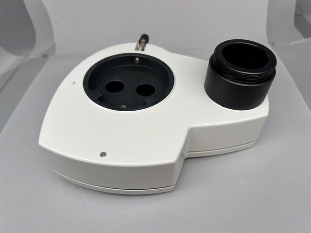 Leica Documentation Photo Tube HD Camera Port 10446308 showing the top view and connector details.