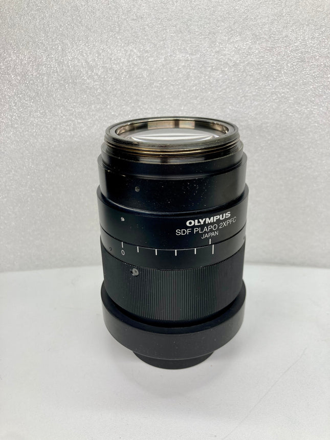 Olympus Stereo Microscope Objective SDF PLAPO 2x PFC NA0.3 WD 20mm f/ SZX16