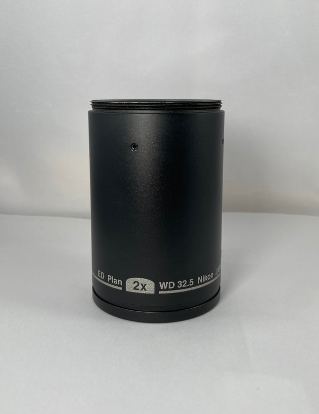 Nikon ED Plan 2X WD 32.5MM Microscope objective lens for SMZ800 SMZ1270 etc.