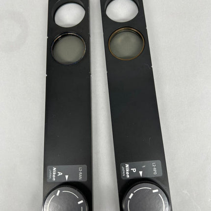 Nikon Microscope Reflected Light Polarizer Rotatable Slider L2-RAN & L2 -RPO
