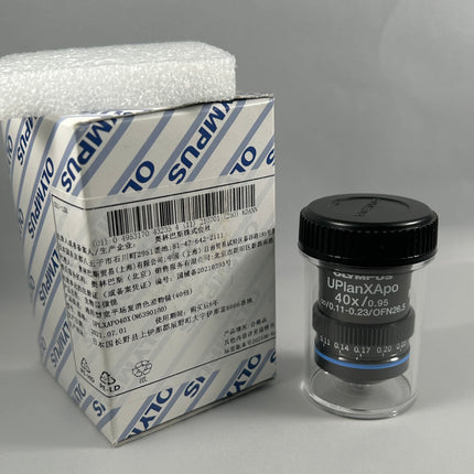 New Olympus Evident X-Line Microscope UIS2 Objective UPlanXApo 40x0.95 ∞/0.17