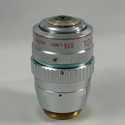 Nikon 40x 0.55 LWD Ph3DL 160/0-2 Correction Collar RMS Microscope Objective