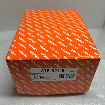 Mitutoyo  M Plan APO NIR 20x0.40 ∞/0 378-824-5 Microscope Objective