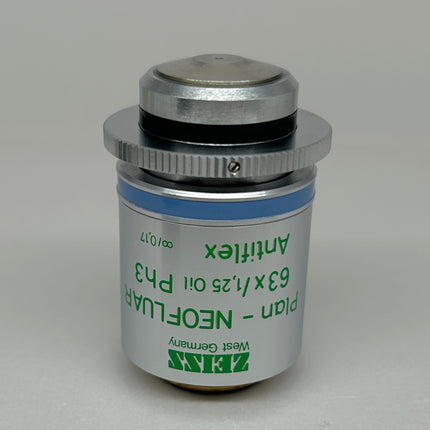 Zeiss Plan Neofluar 63x 1.25 Oil Ph3 Antiflex 440469 Objective