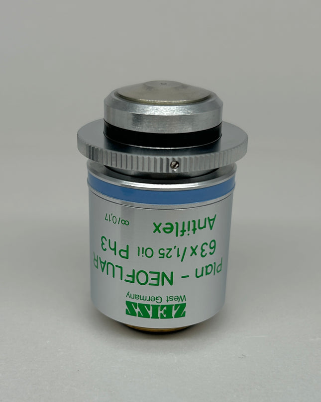 Zeiss Plan Neofluar 63x 1.25 Oil Ph3 Antiflex 440469 Objective
