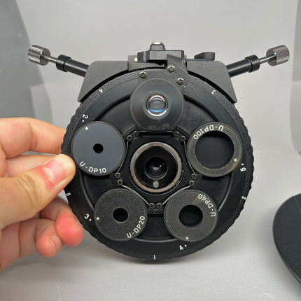 Olympus BX DIC Kit: U-UCDB-2 Universal Condenser U-DP 10/20/40/100 Prisms & U-DICT Slider with U-DP10 lens
