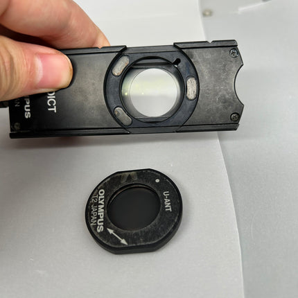 Olympus BX DIC Kit: U-UCDB-2 Universal Condenser U-DP 10/20/40/100 Prisms & U-DICT Slider components