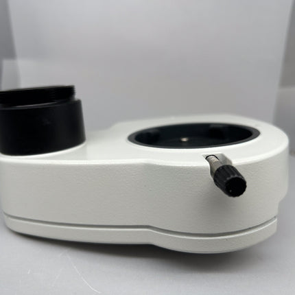 Leica Documentation Photo Tube HD Camera Port 10446308 side view, showcasing its design and features.