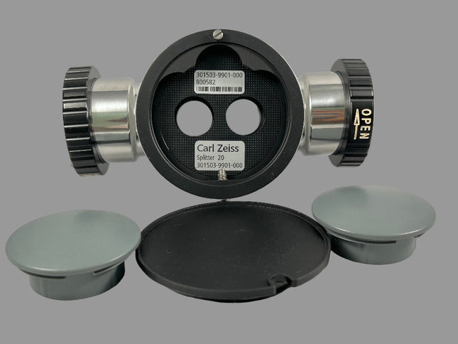 New Zeiss 20 Beam Splitter module front view with model label