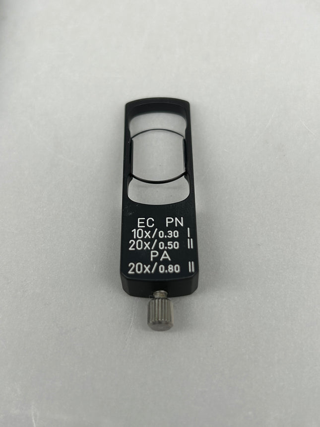 Zeiss Microscope DIC slider  EC PN 10x/0.30 I,20x/0.50 II,PA20x/0.80 II 426940