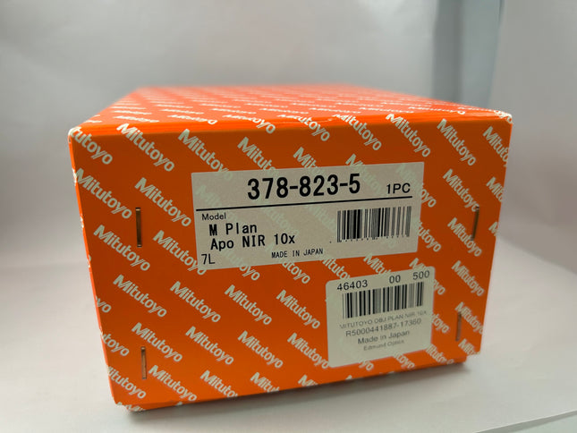 Mitutoyo M Plan Apo Nir 10x0.26 ∞/0 WD30.5mm Microscope Objective