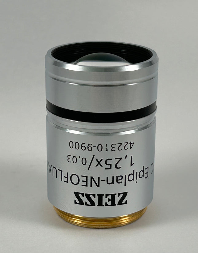 Zeiss Microscope Objective EC Epiplan NEOFLUAR 1.25x0.03 M27 422310-9900