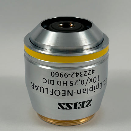 Zeiss EC Epiplan NEOFLUAR 10x0.25 HD DIC BD M27 422342-9960 Microscope Objective