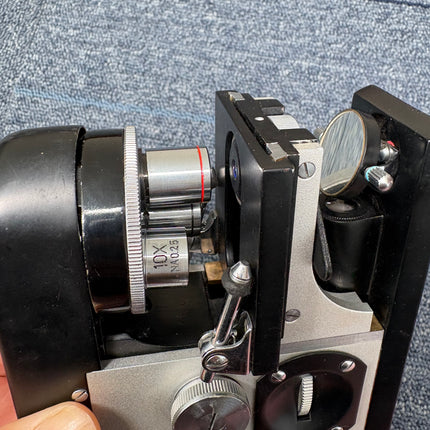 Portable Compound McArthur Microscope with Folding Optics