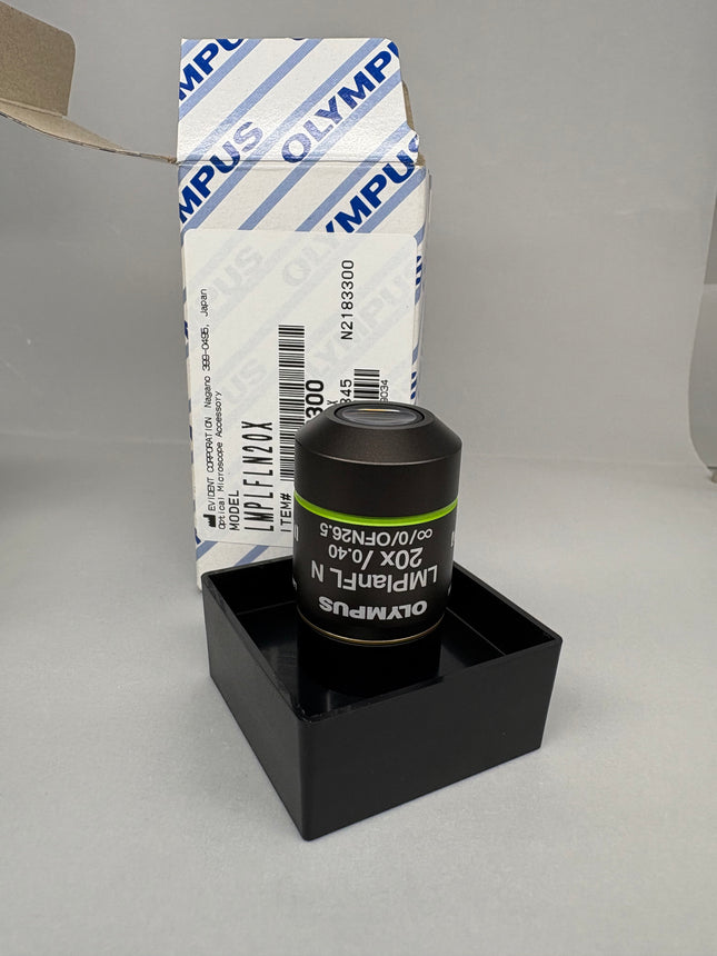 Olympus LMPlanFL N 20x0.40 ∞/0/OFN26.5 UIS2 Objective New