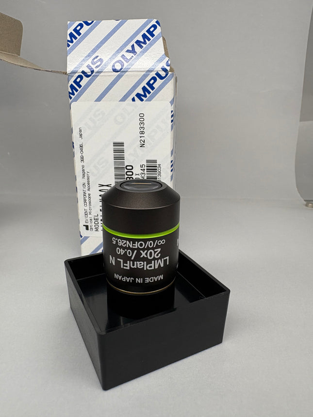 Olympus LMPlanFL N 20x0.40 ∞/0/OFN26.5 UIS2 Objective New