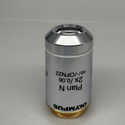 Olympus Plan N 2×0.06 OFN22 UIS2 Microscope Objective