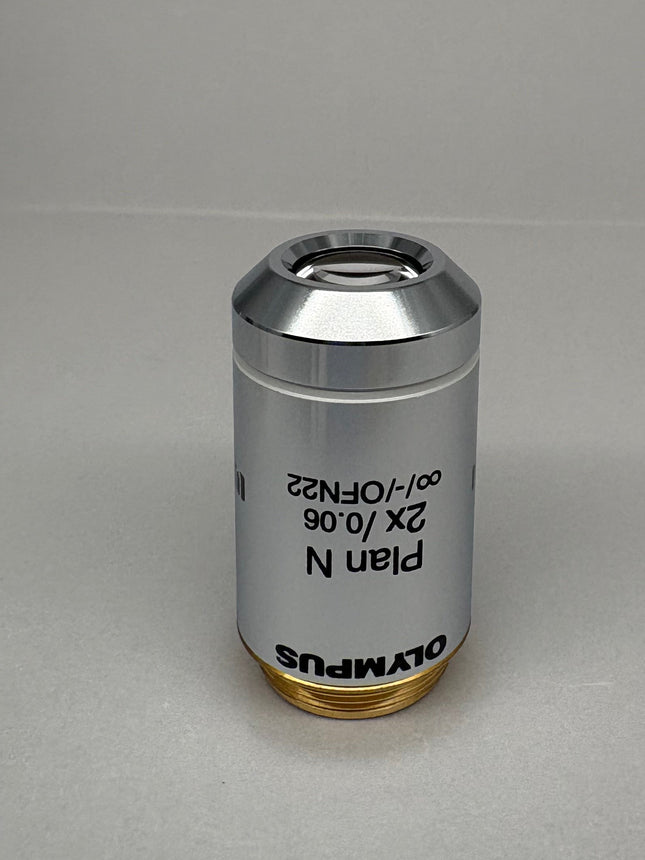 Olympus Plan N 2×0.06 OFN22 UIS2 Microscope Objective