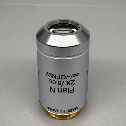Olympus Plan N 2×0.06 OFN22 UIS2 Microscope Objective