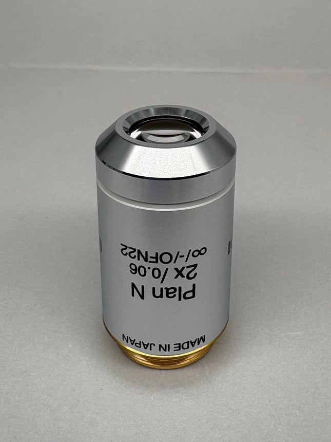 Olympus Plan N 2×0.06 OFN22 UIS2 Microscope Objective