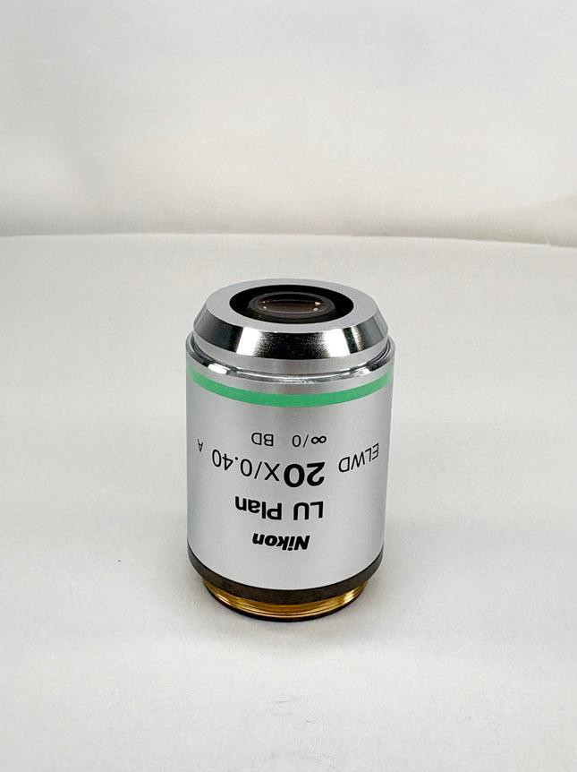 Nikon Microscope Objective LU Plan ELWD 20x 0.40 ∞/0 BD WD 13.0