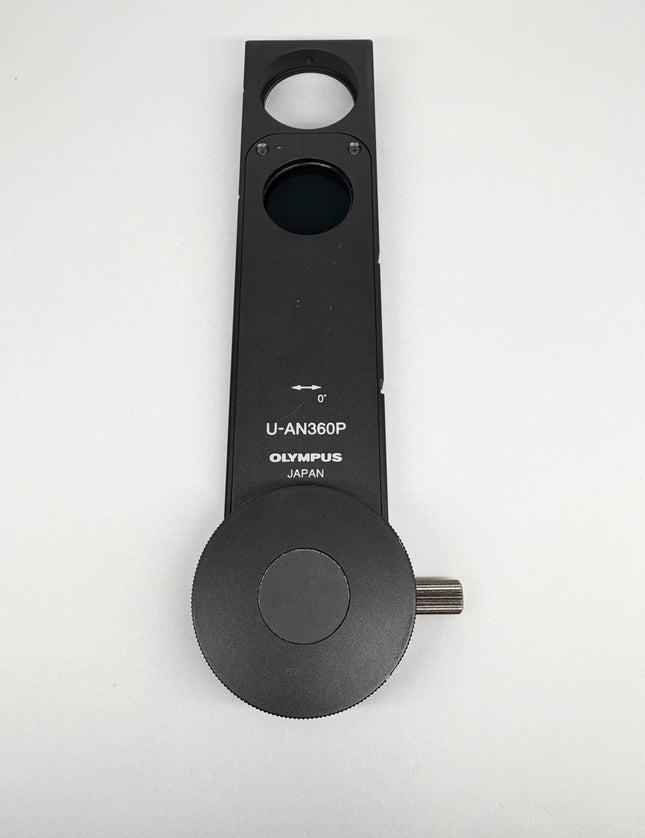 Olympus Microscope Polarizer Slider U-AN360P 360° rotatable analyzer