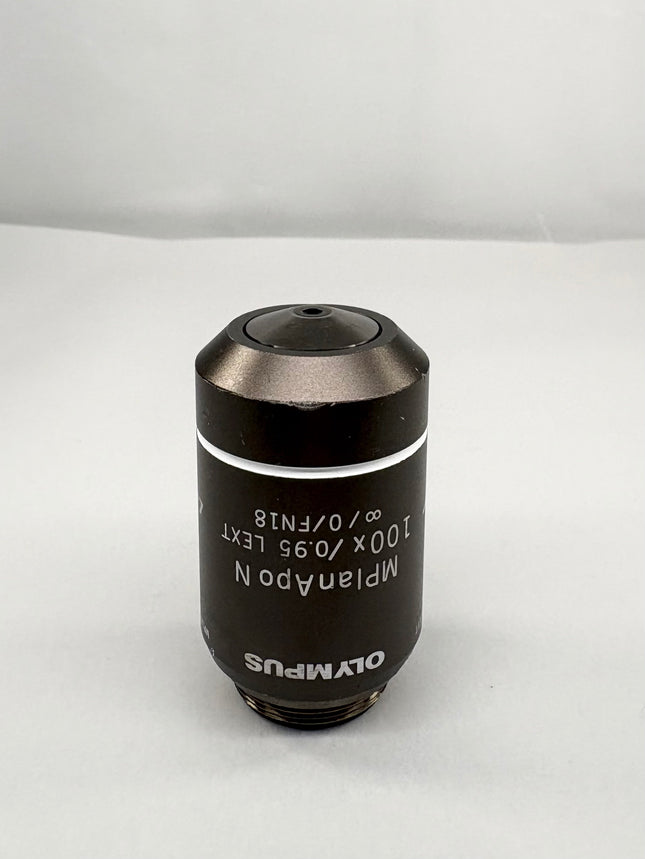 Olympus MPlanApo N 100x0.95 LEXT ∞/0/FN18 Microscope Objective UIS2 RMS