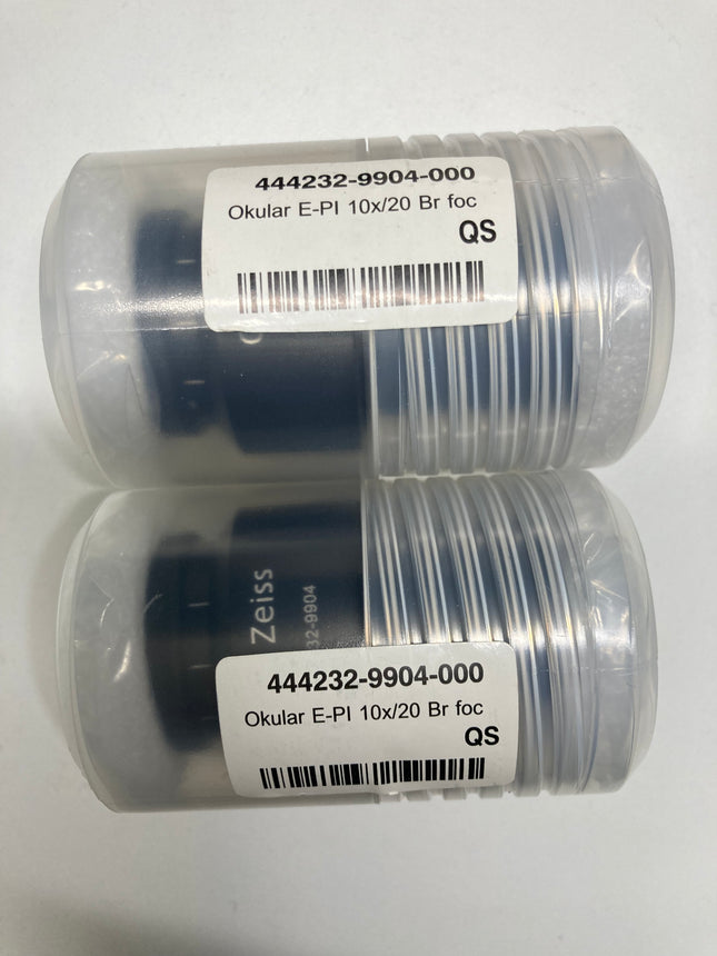 Pair Of Zeiss Microscope Eyepieces E-PI 10x/20 444232-9904-000