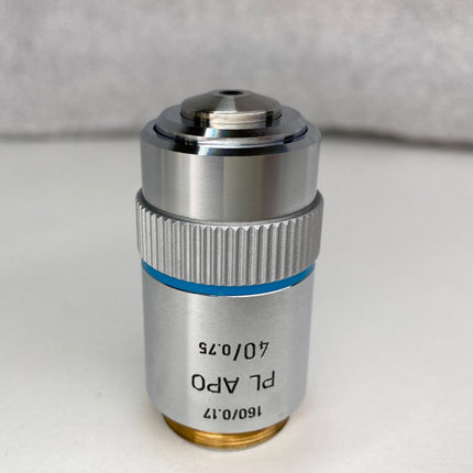 Leitz Wetzlar Microscope PL APO 40x0.75 160/0.17 Objective RMS microscope objective lens.