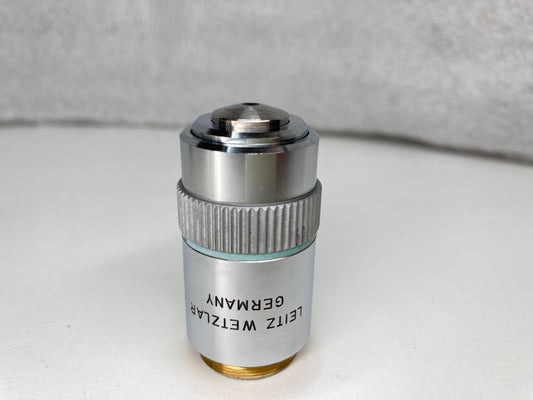 Leitz Wetzlar Microscope NPL FLUOTAR 16x0.45 160/0.17 Objective RMS