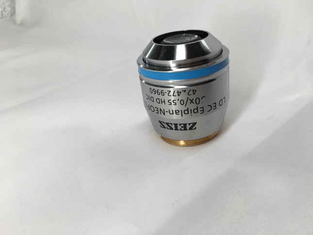 Zeiss LD EC Epiplan NEOFLUAR 50x/0.55 HD DIC 422472-9960 BD Microscope Objective