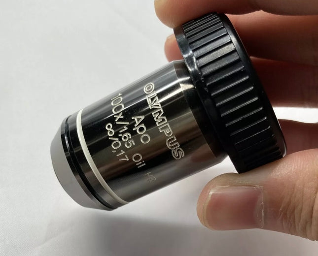 Olympus Microscope Objective APO 100x/1.65 HR oil ∞/0.17 RMS Thread