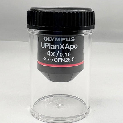 Olympus Evident X-Line Microscope UIS2 Objective UPlanXApo 4x0.16 ∞/-